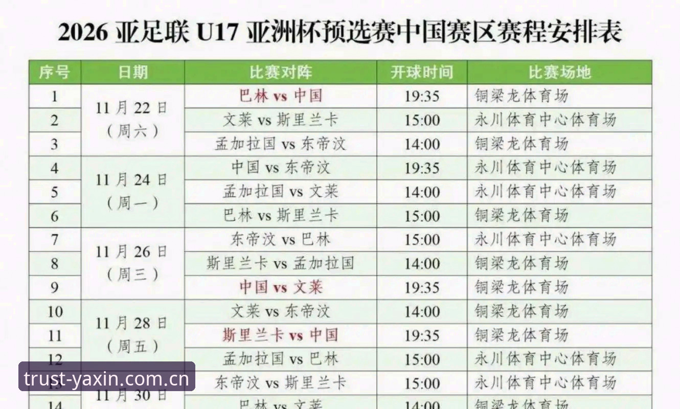 U17世界杯抽签结果解析教程：中国男女足分组形势与晋级路径分析